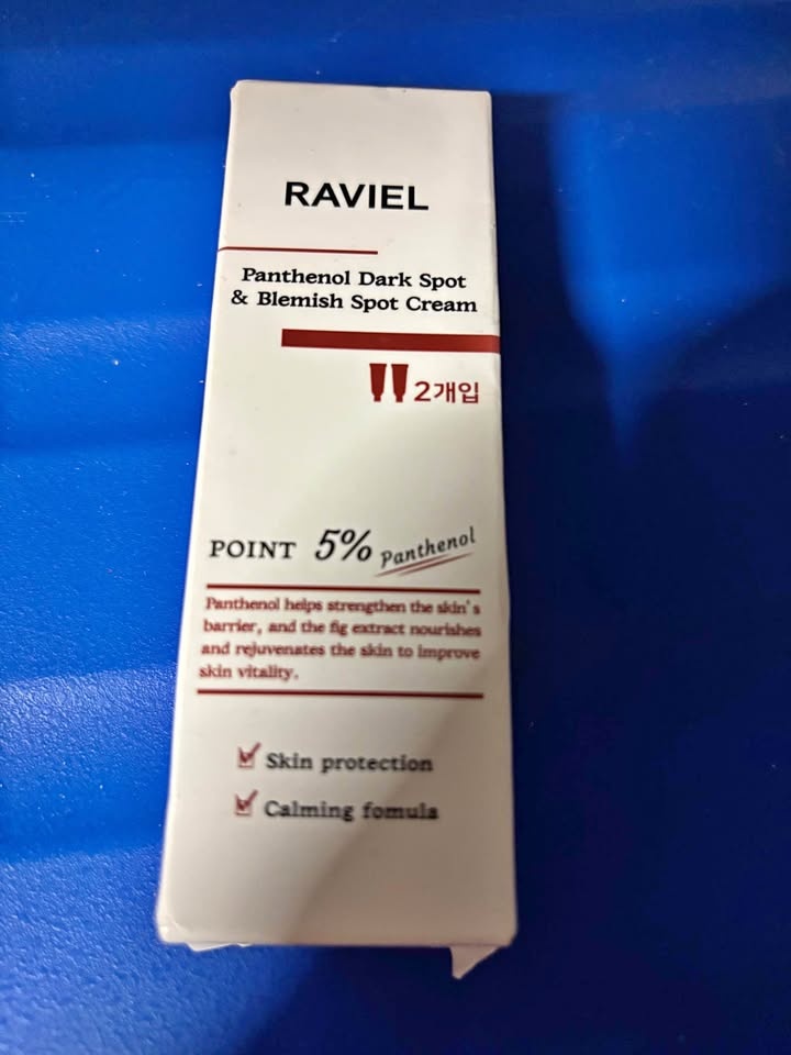 Raviel Panthenol Dark Spot and Blemish Spot Cream
