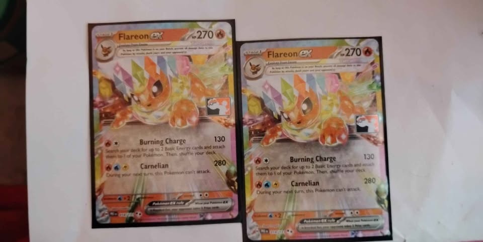🔥 Flareon ex - Prismatic Evolutions Ultra Rare 🔥 - photo 2