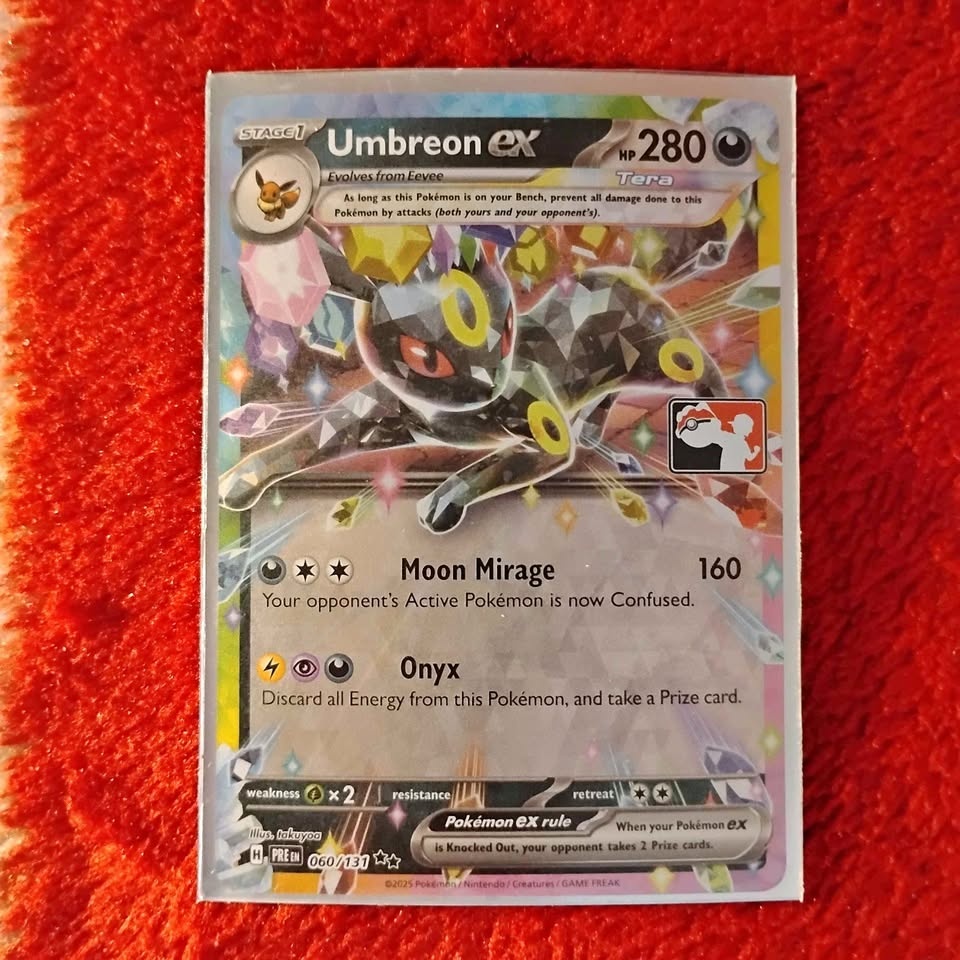 Umbreon ex prismatic (prize pack series 7)