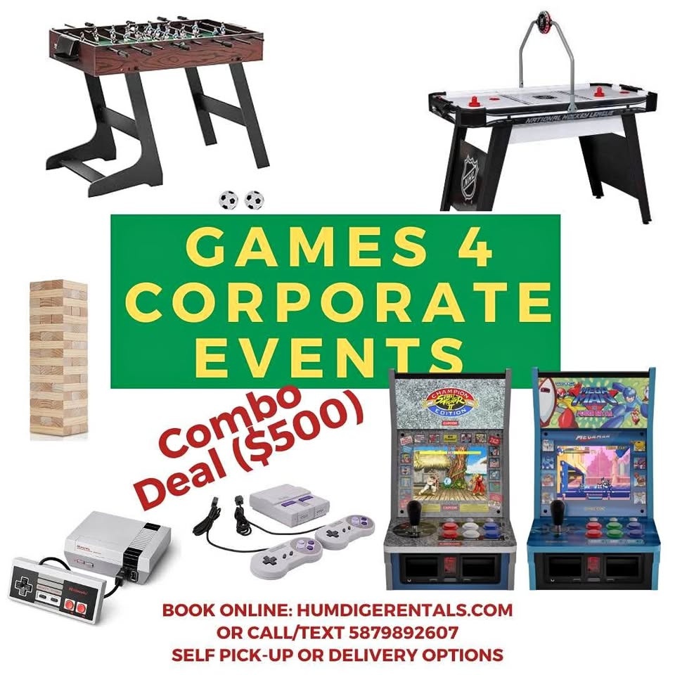 Rent Games for Corporate Events