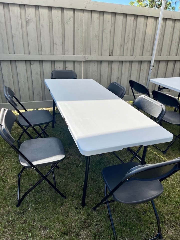 Clean Tables & Chairs for Parties, BBQs, Weddings & Events - photo 3
