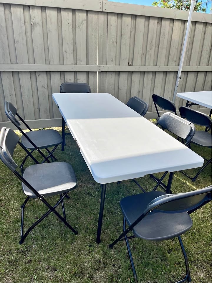 Tables and Chairs for Parties
