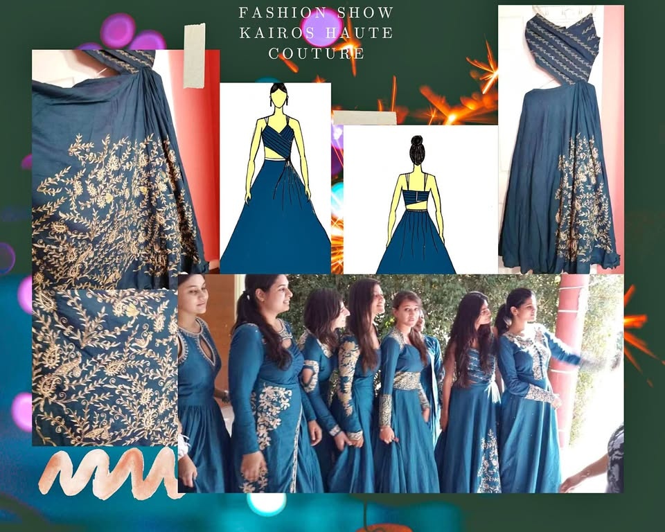 Handcrafted Couture Evening Gown - photo 2