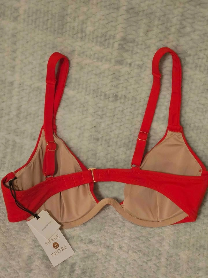 BNWT: 36B Bathing Suit Bikini Top Small/Medium - photo 3