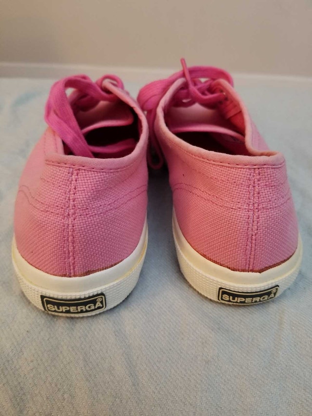 Superga Pink Canvas Sneakers - Women's Size 10 - photo 3
