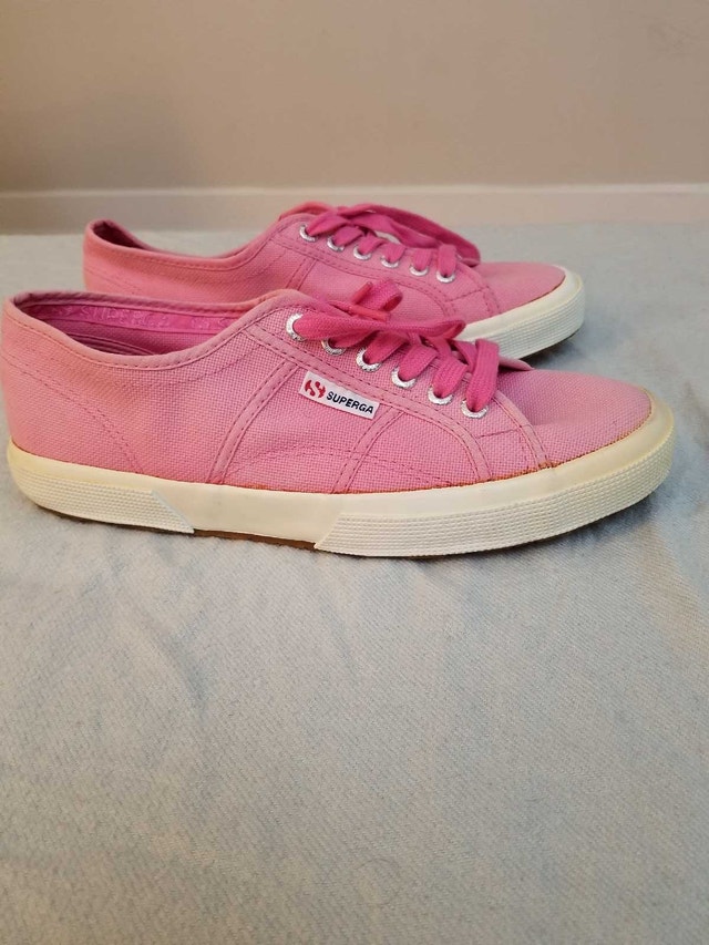 Superga Pink Canvas Sneakers - Women's Size 10 - photo 5