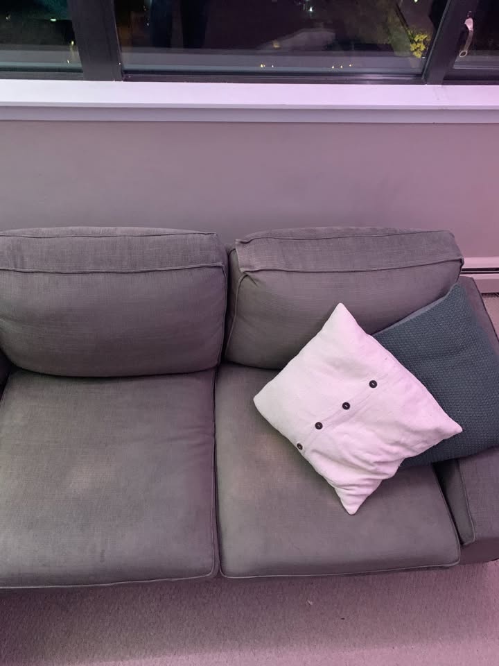 Reversible Grey Sectional Sofa (Modular / L-Shape) - READ DESC - photo 2