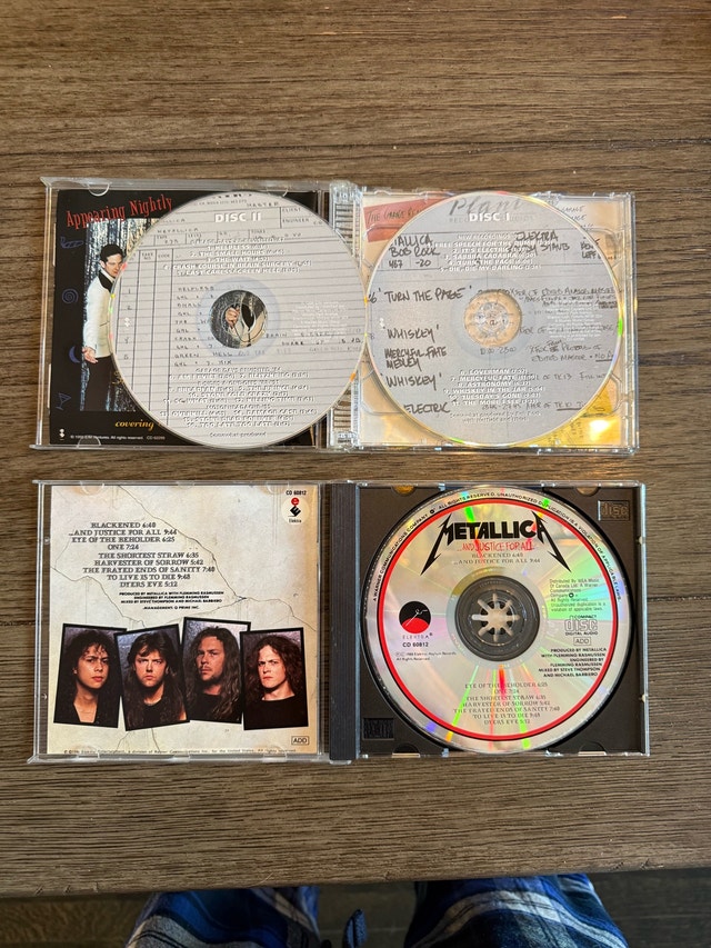 Metallica CDs - Garage Inc and AJFA - photo 3