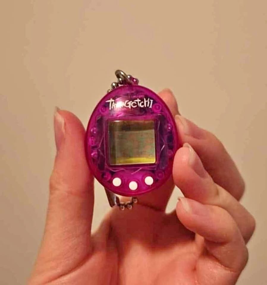 Purple Tamagotchi