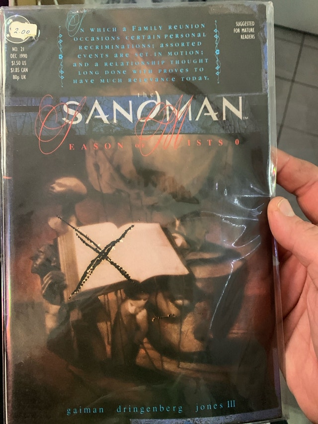 Sandman Season of Mists #0 Comic