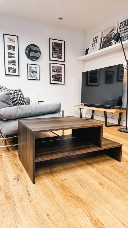 IKEA HOLMERUD Modern Coffee Table - Dark Brown - photo 2