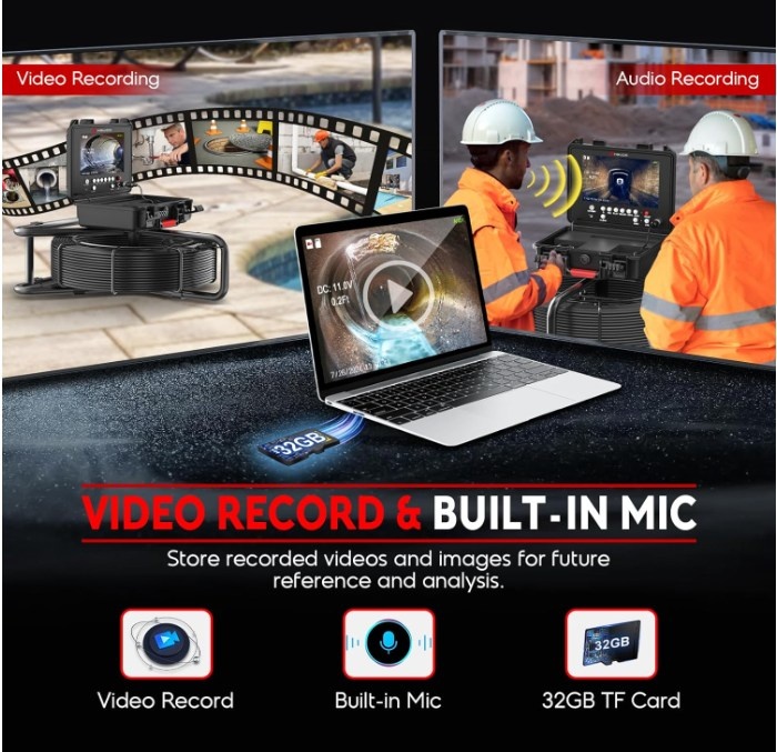 Sanyipace Drain/Pipe Video Inspection System - photo 2