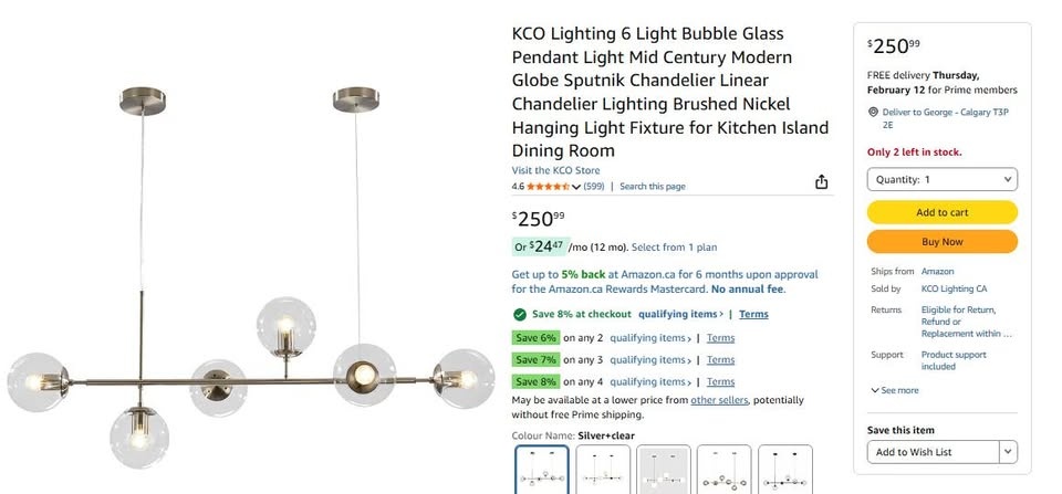 Globe Sputnik Chandelier Lighting Fixture for Kitchen Island Din - photo 4