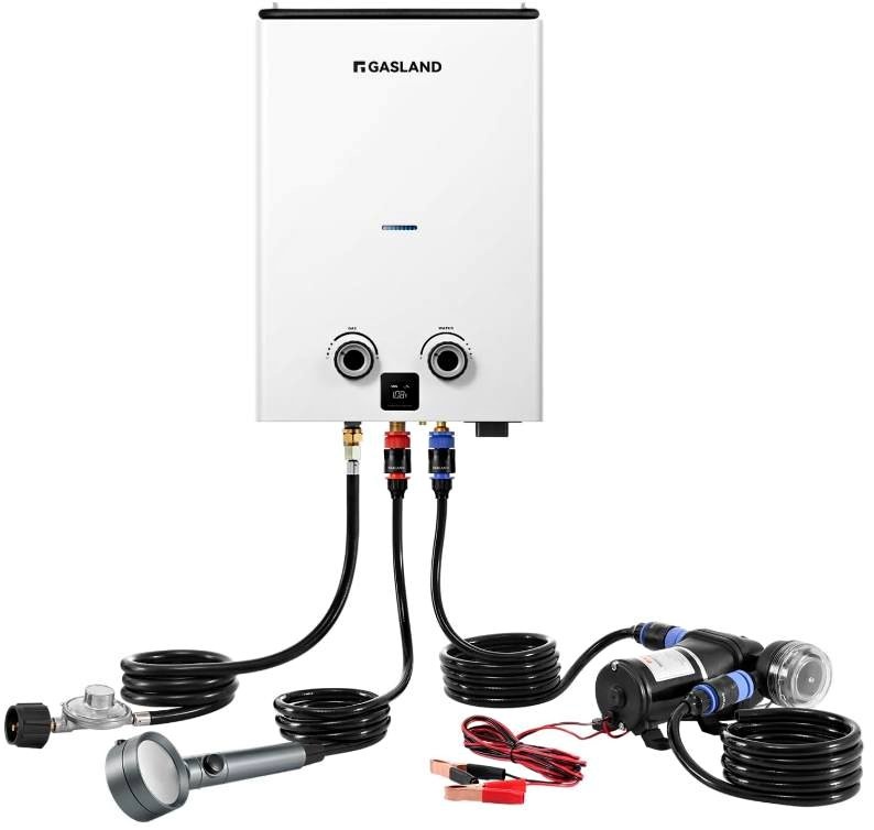 Propane Tankless Water Heater, 2.64 GPM Portable On Demand Hot W