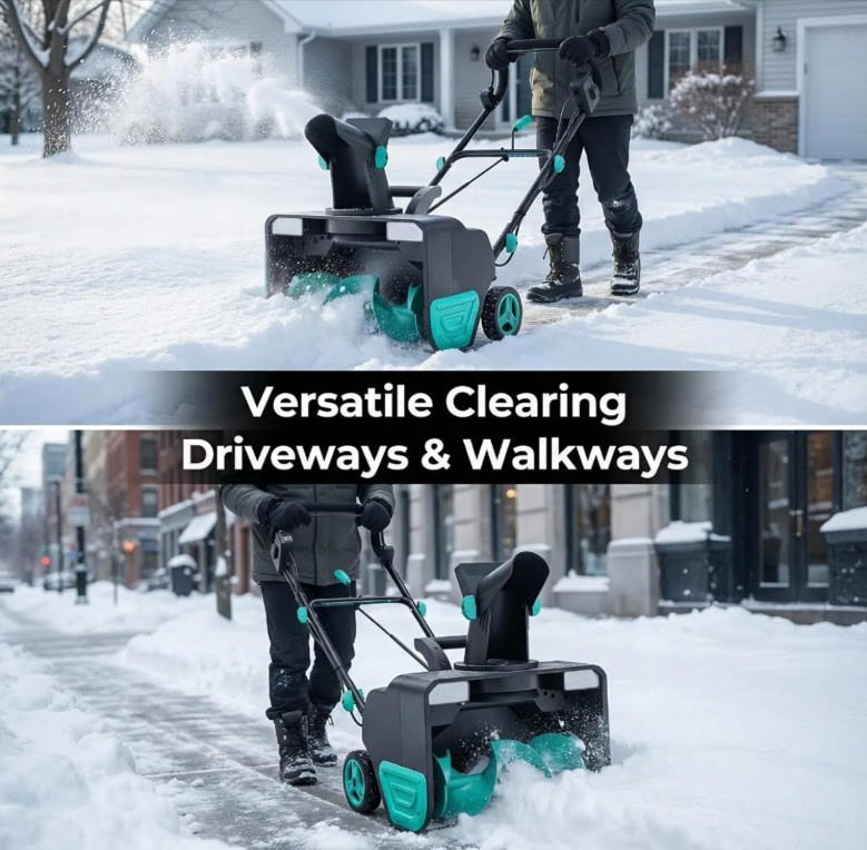 20" Corded Snow Blower - Heavy Wet Snow - photo 5