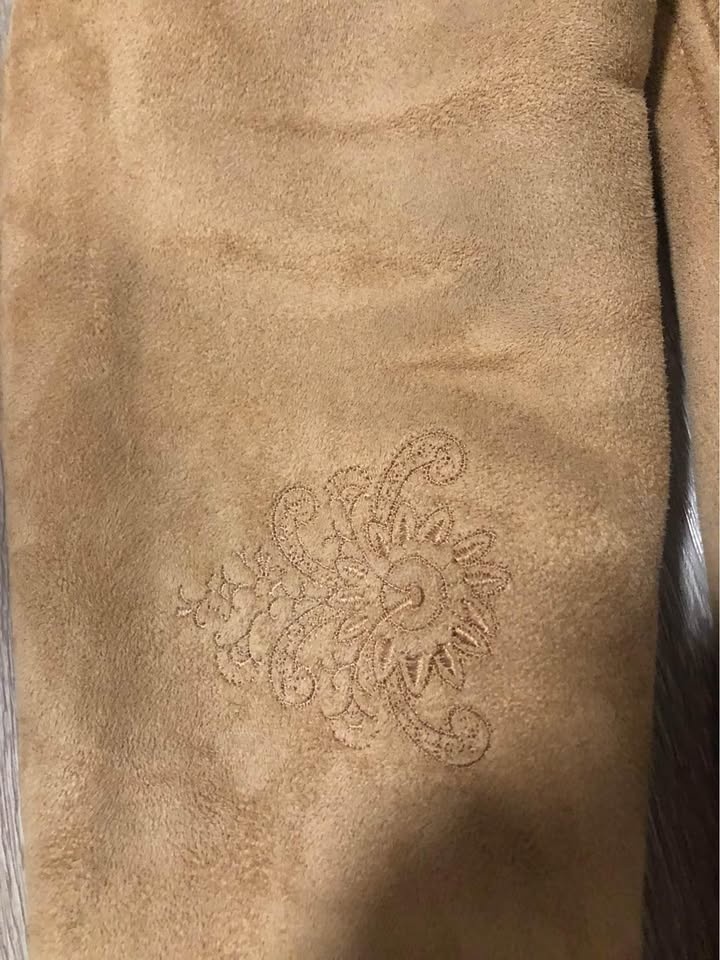 Heavy Faux Fur Lined Hooded Jacket w/ Embroidery - photo 4