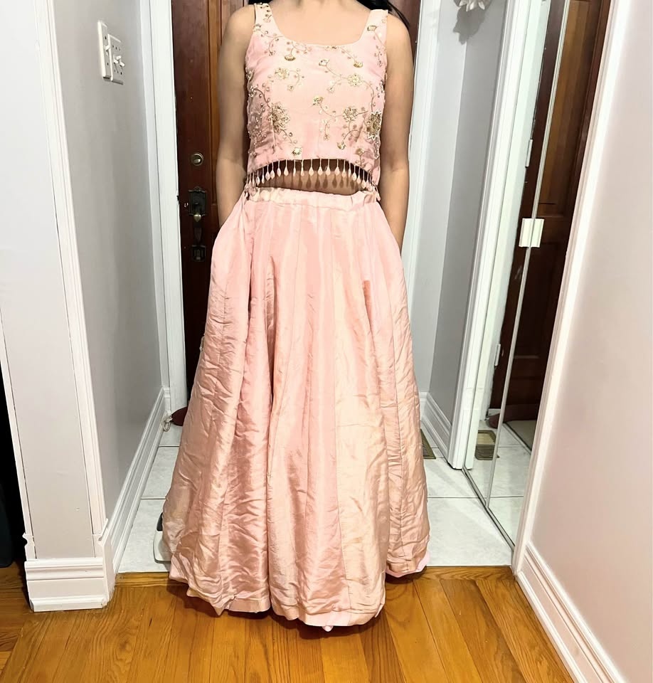 Pink lehenga