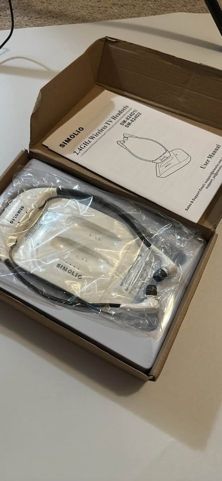 SIMOLIO Dual Wireless Headphones for TV - photo 2