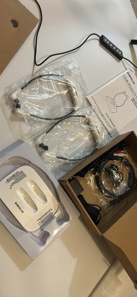 SIMOLIO Dual Wireless Headphones for TV - photo 3