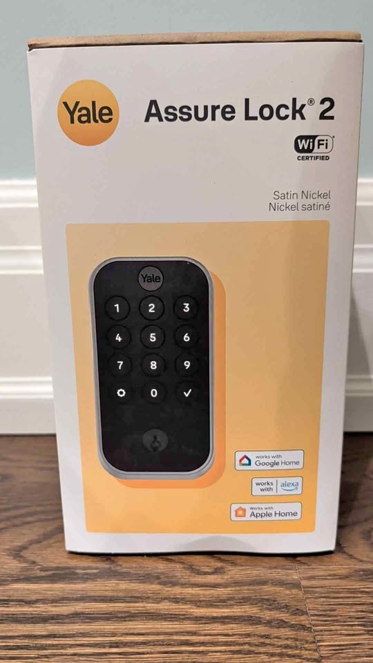 Yale Assure Lock 2 Keypad Wi-Fi Satin Nickel