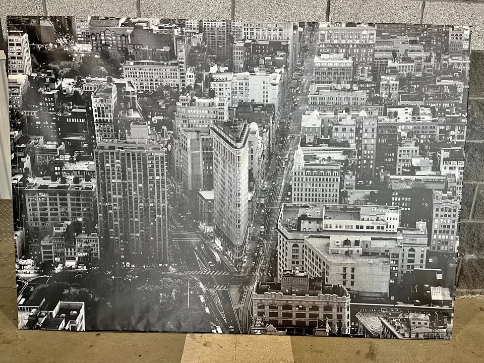 Flatiron Building NYC canvas picture