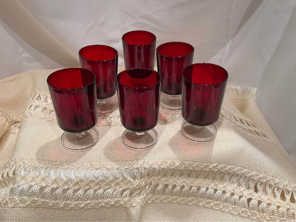 Glasses Vintage Luminarc Set of 6 - photo 2