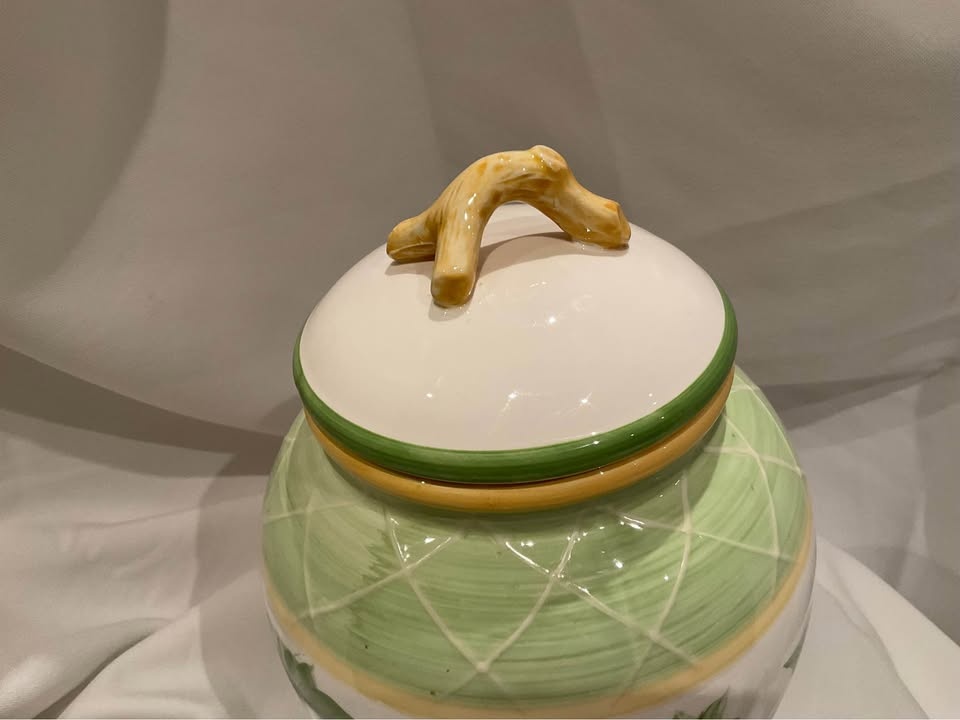 Waverly China Kitchen Canisters - Gazebo Pattern - photo 5