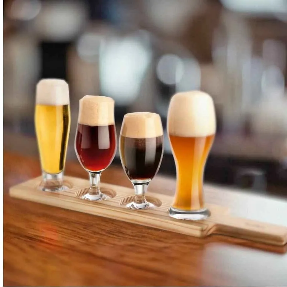 6 Piece Beer Tasting Paddle Set thumbnail