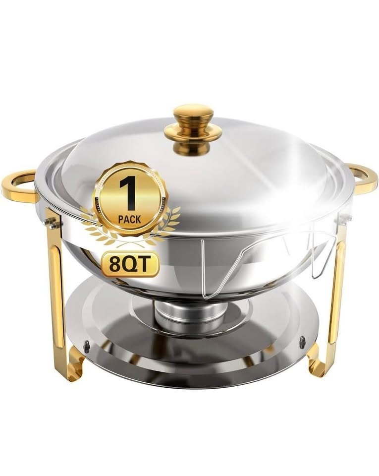 Beviliu 8QT Chafing Dish Buffet Food Warmer - New