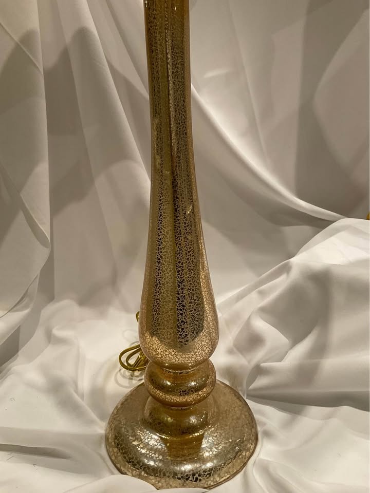 PAIR of Gold Mercury Table Lamps - photo 3