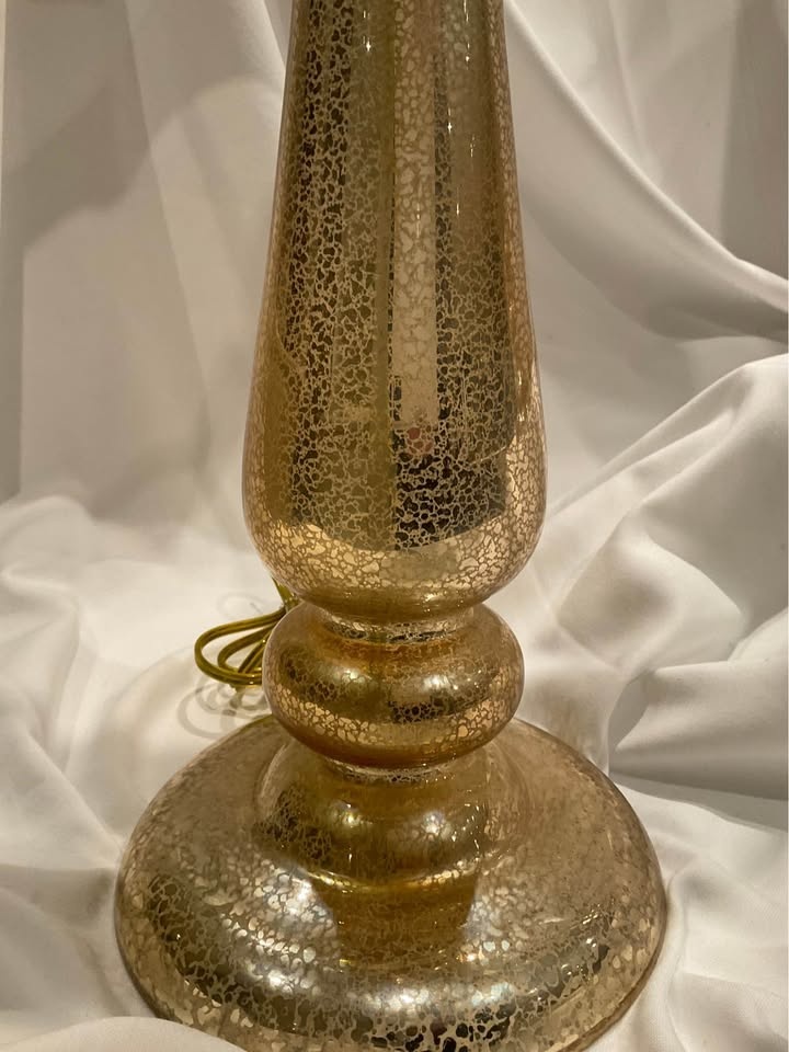 PAIR of Gold Mercury Table Lamps - photo 4