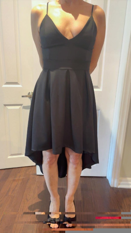 Black evening dress - photo 4