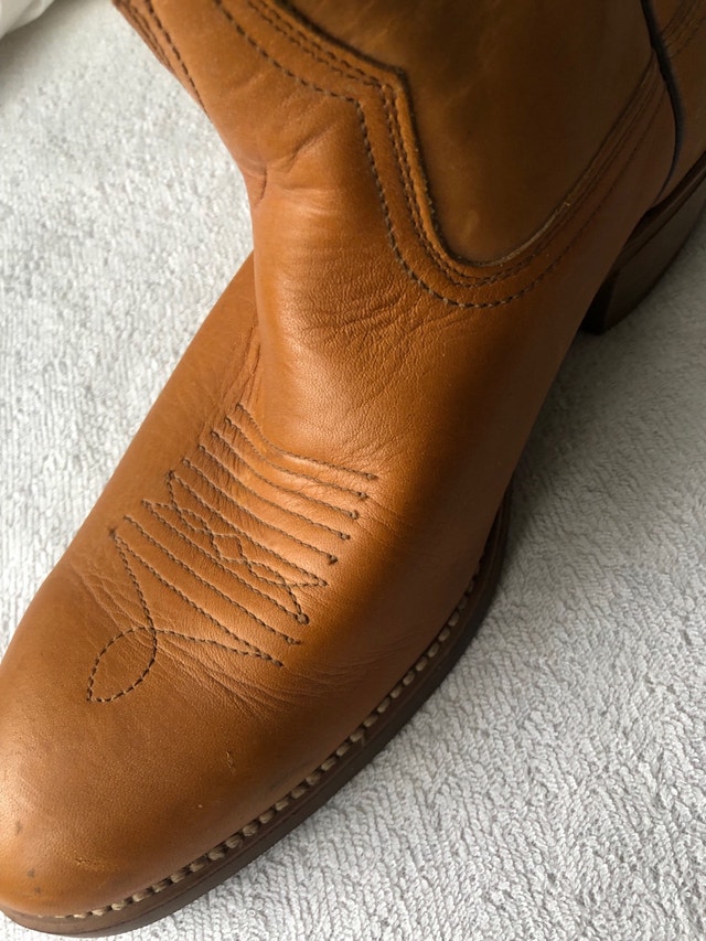 Women's Leather Cowboy Boots