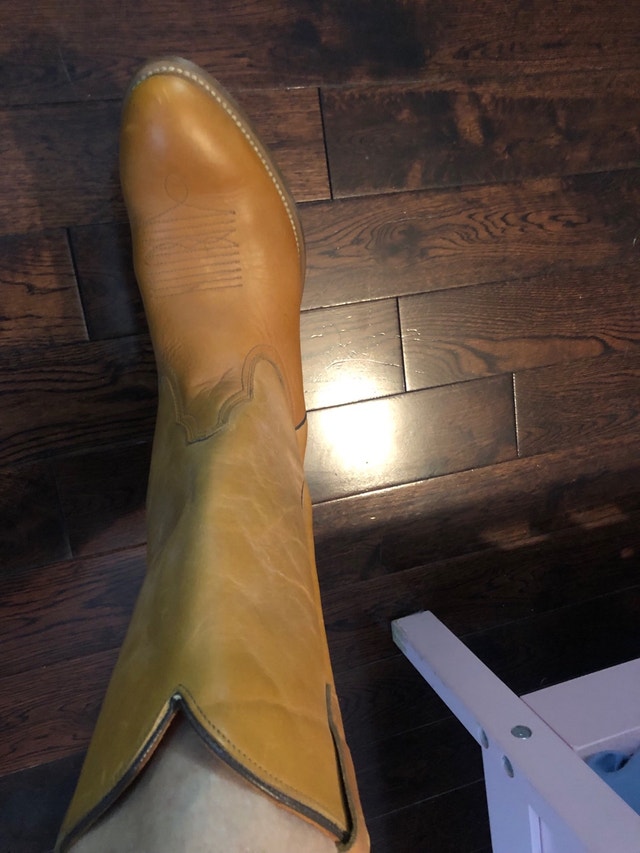 Women's Leather Cowboy Boots - photo 4