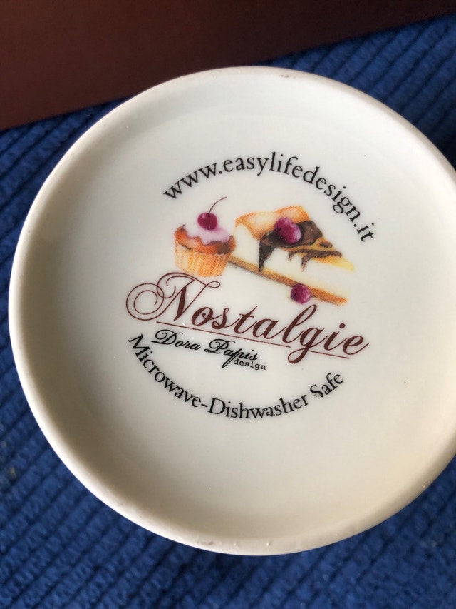 New porcelain Nostalgie cups - photo 3