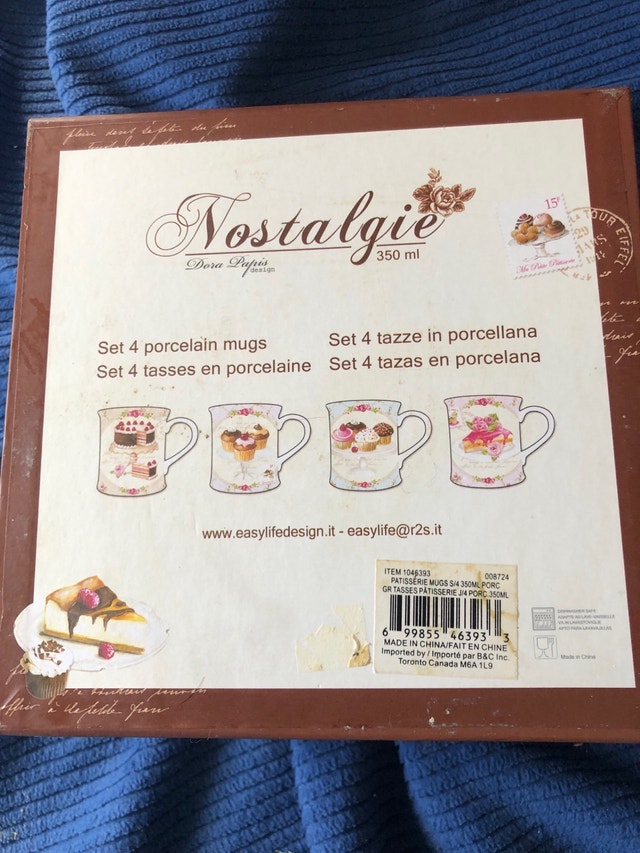 New porcelain Nostalgie cups - photo 4