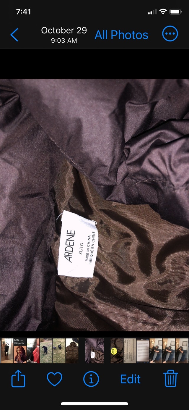 Brand new xl puffer jacket - photo 2