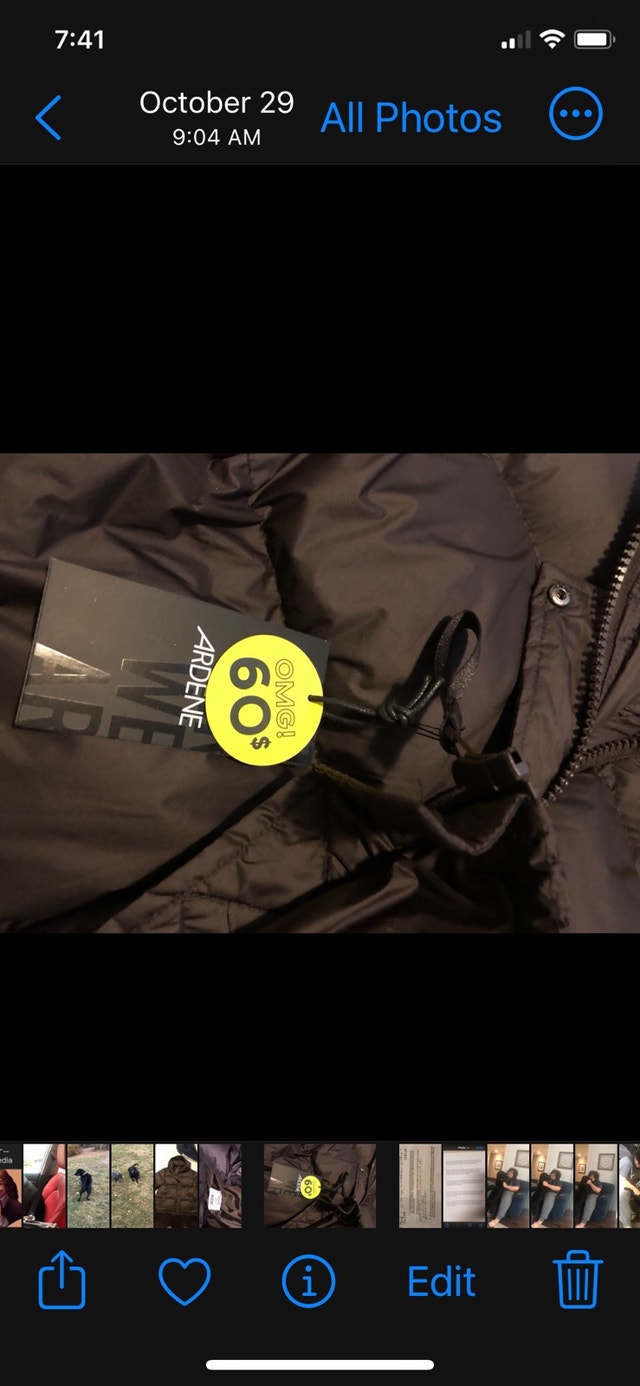 Brand new xl puffer jacket - photo 3