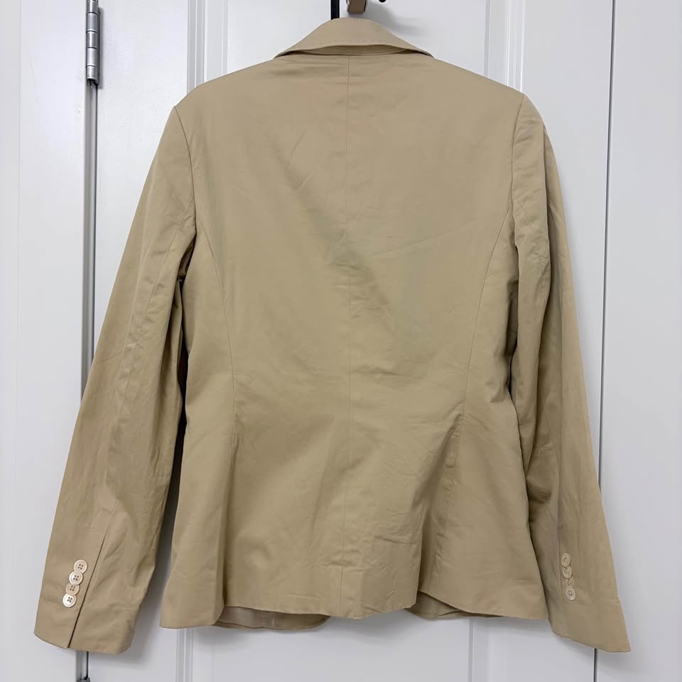 Brooks Brothers Women Beige Two button blazer Size 2 (y2k) - photo 3