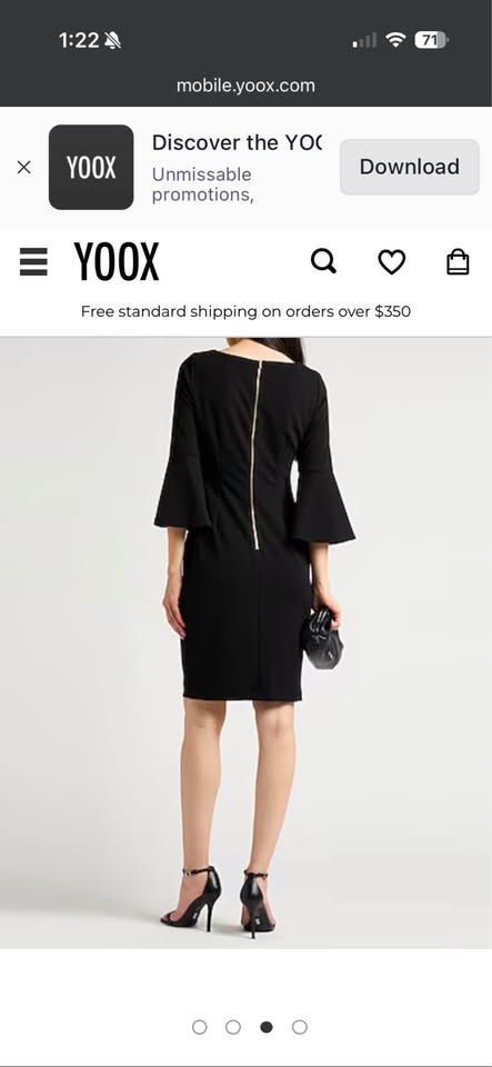 Calvin Klein Women's Black Dress Size 4 - photo 3