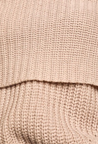 Dusty Blush Off-the-Shoulder Knit Sweater Size Small - photo 5