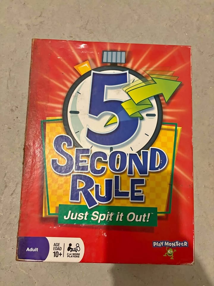 Adult and Dating Games: 5 Second Rule, Apple to Apples, Bonding
