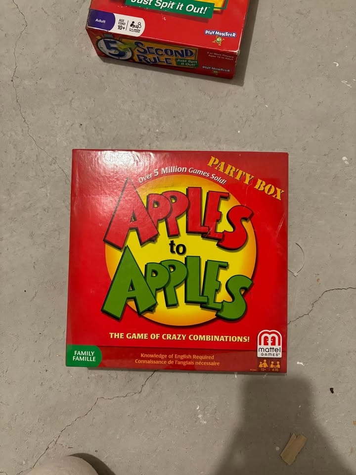 Adult and Dating Games: 5 Second Rule, Apple to Apples, Bonding - photo 3