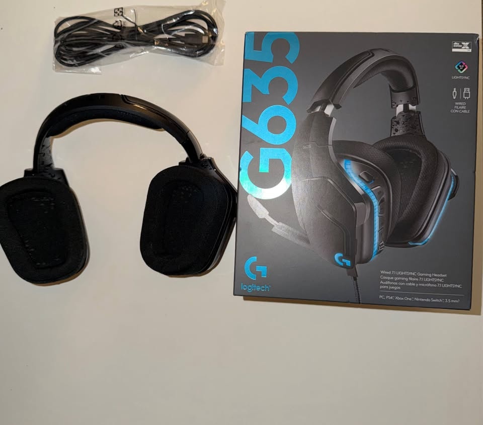 Logitech G635 Wired Gaming Headset - photo 4