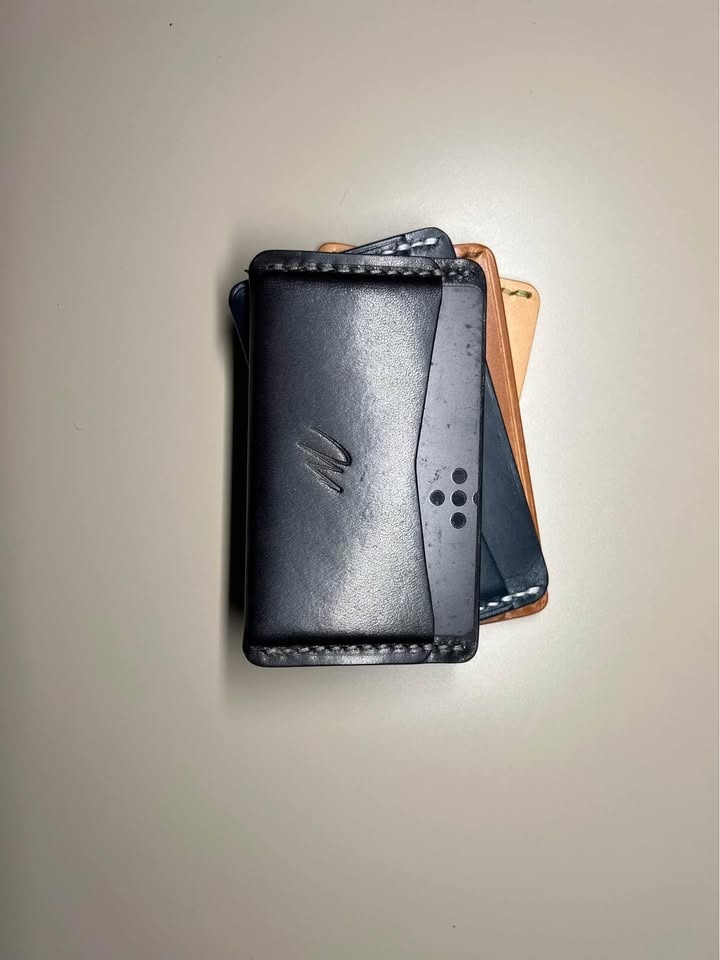 Handmade Slim Leather Wallet - photo 2