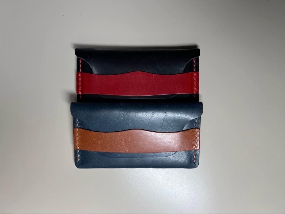 Handmade Leather Card Wallet