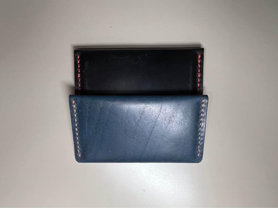 Handmade Leather Card Wallet - photo 2