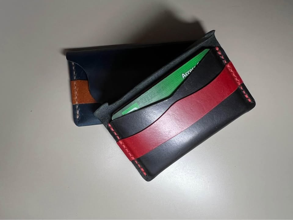 Handmade Leather Card Wallet - photo 3
