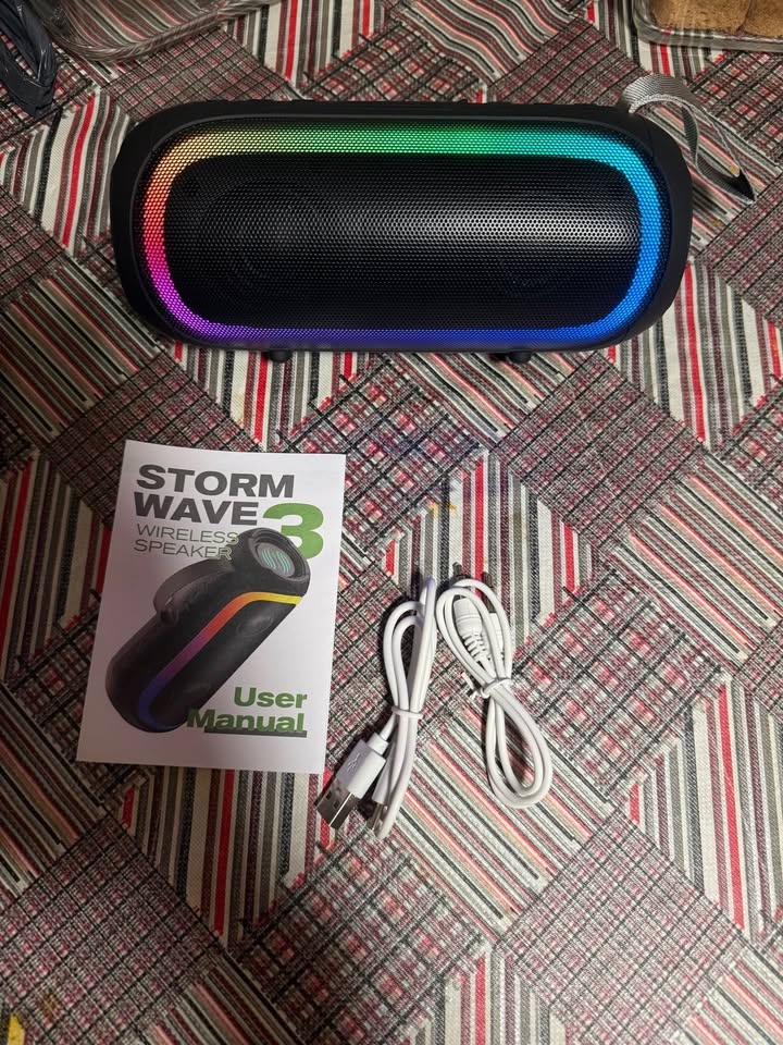 Storm Wave 3 Wireless RGB Speaker - Brand New - photo 2