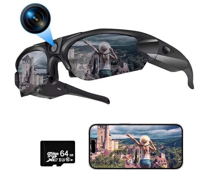 Li&Lu Sport Camera with WiFi Sunglasses